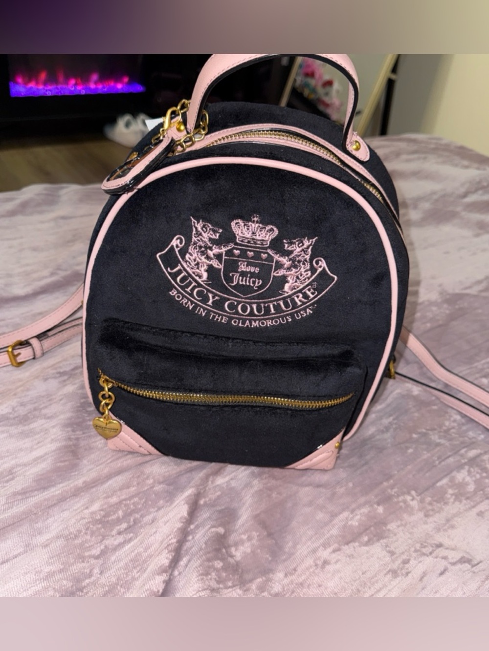 Juicy Couture Heritage Core Mini Backpack NWT
